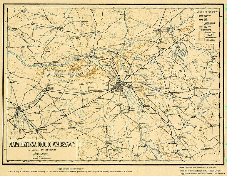 okolice_Wwy_1921.jpg - Mapa okolic Warszawy 1921.(powikszenie - kliknicie w dolnej czci mapy)